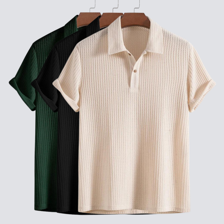 Koszulka Polo Massimo Waffle Knit