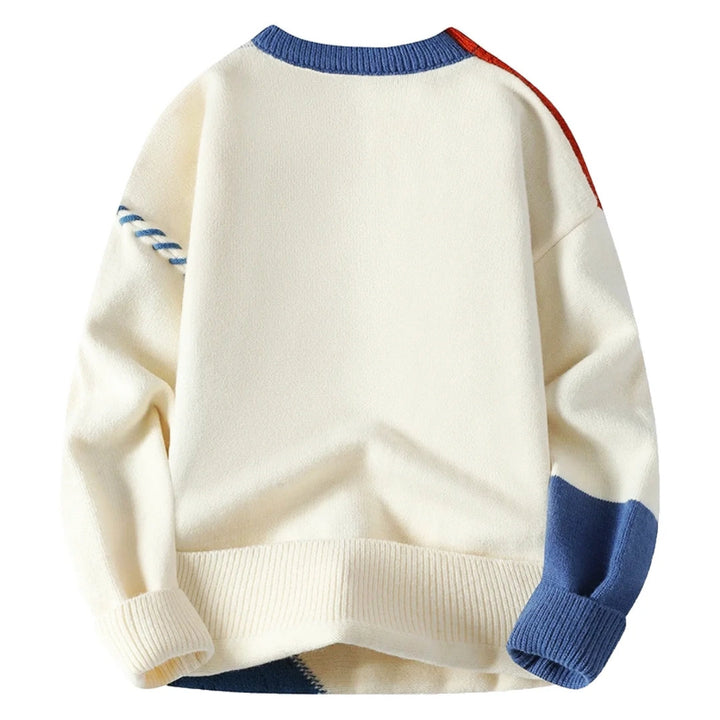 SANDRO| Sweter Patchwork