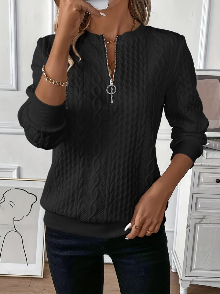 Pauline - Elegancki Sweter z Zamkiem