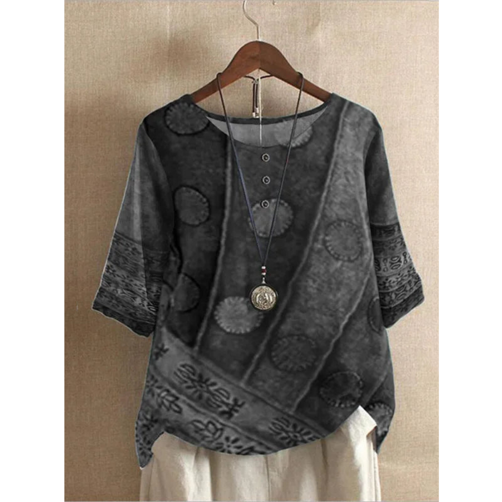 FLORIANA|TOP BOHO KOLOROWY