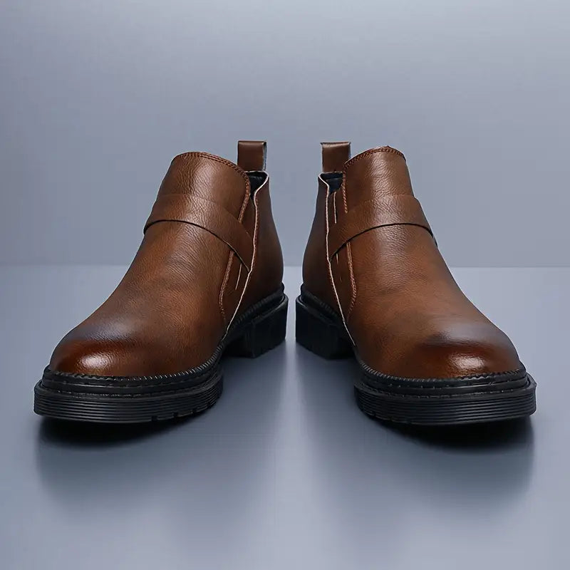 Liam | Skórzane buty ranger dla mężczyzn