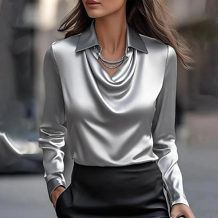 CARMINA™|BLUZKA DRAPOWANA