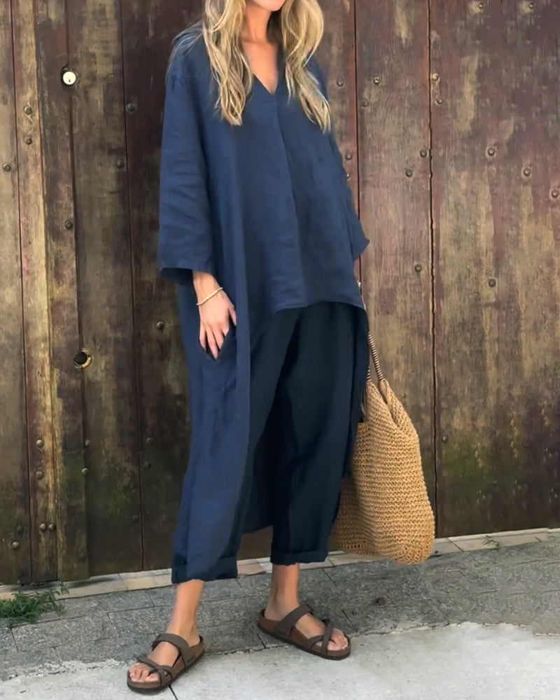 ELENA™ | Zestaw Chic z dwóch części o bezwysiłkowej elegancji i wszechstronnym stylu