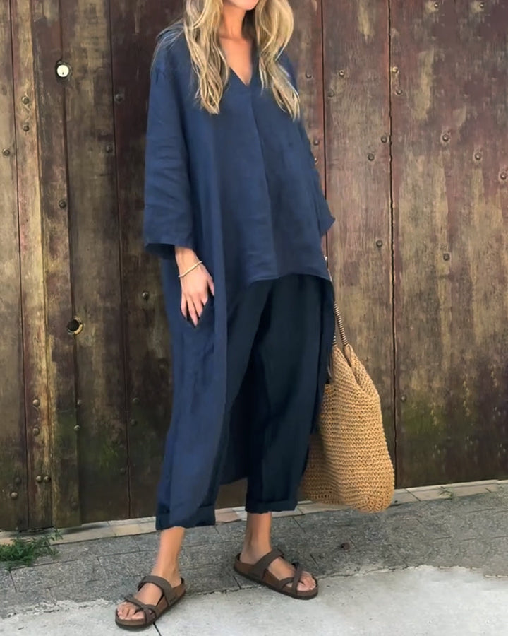 ELENA™ | Zestaw Chic z dwóch części o bezwysiłkowej elegancji i wszechstronnym stylu