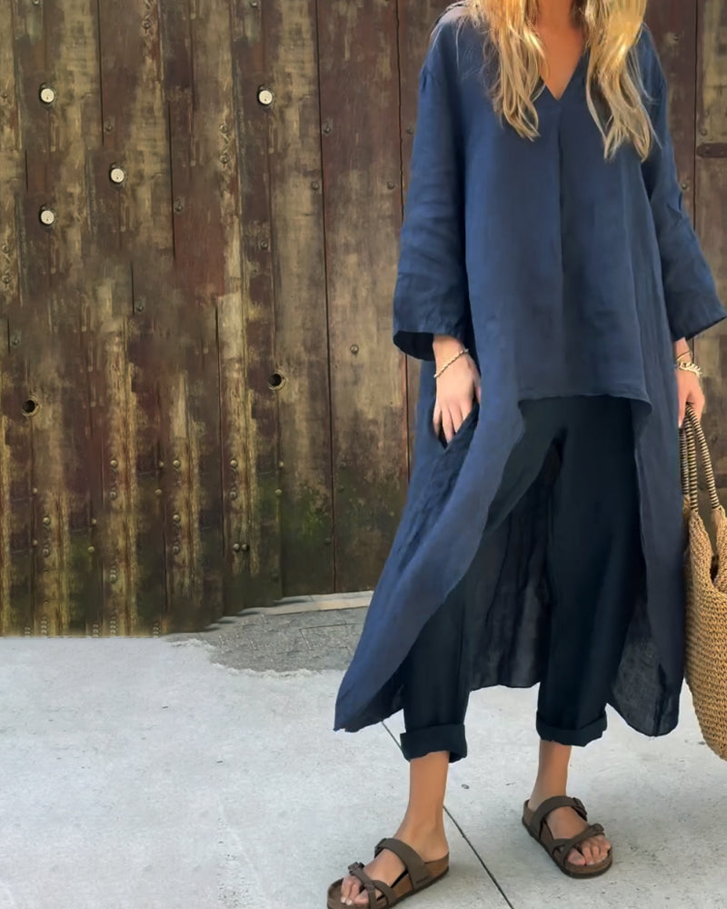 ELENA™ | Zestaw Chic z dwóch części o bezwysiłkowej elegancji i wszechstronnym stylu