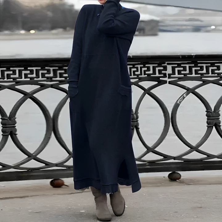GRETA | Komfortowa sukienka zimowa