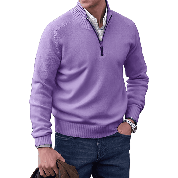 Nicolas | Elegancki Sweter na Zamek