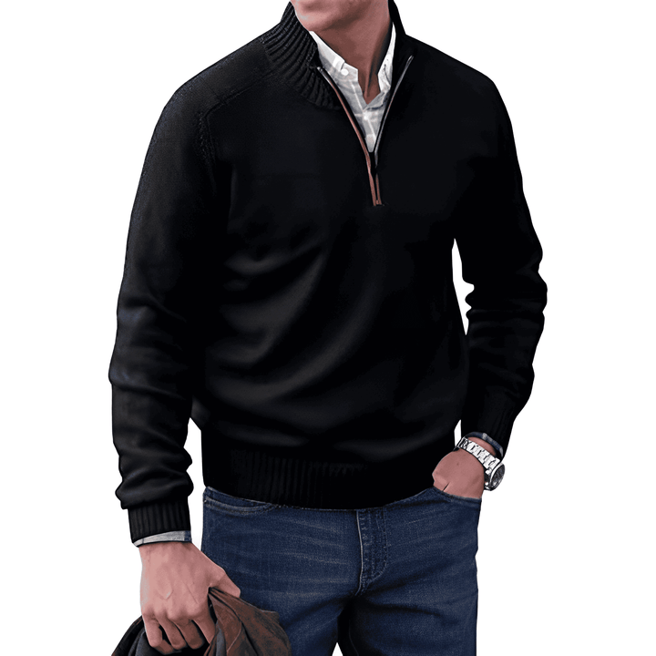 Nicolas | Elegancki Sweter na Zamek
