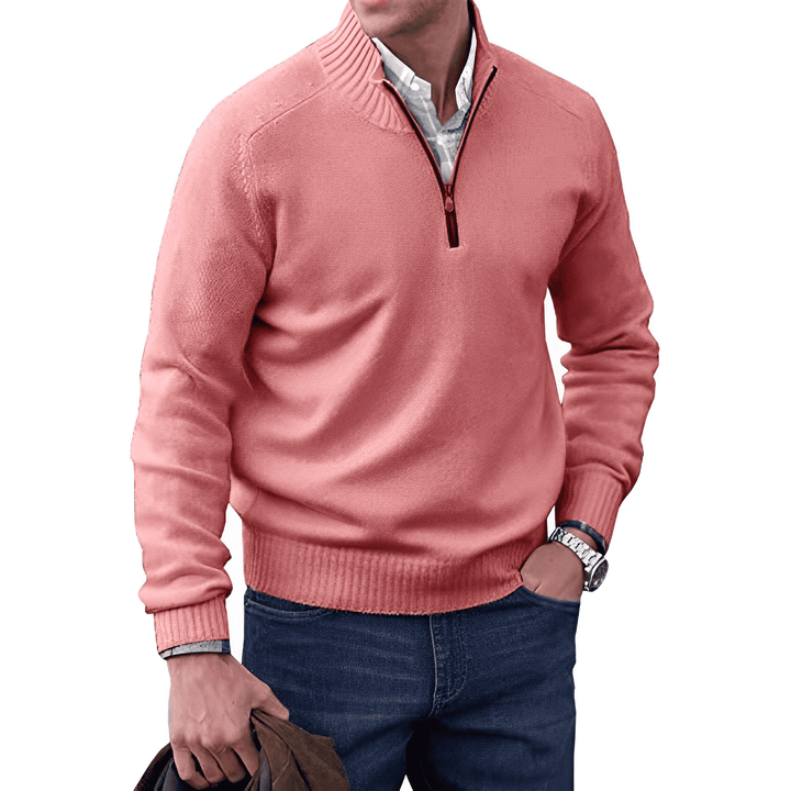 Nicolas | Elegancki Sweter na Zamek