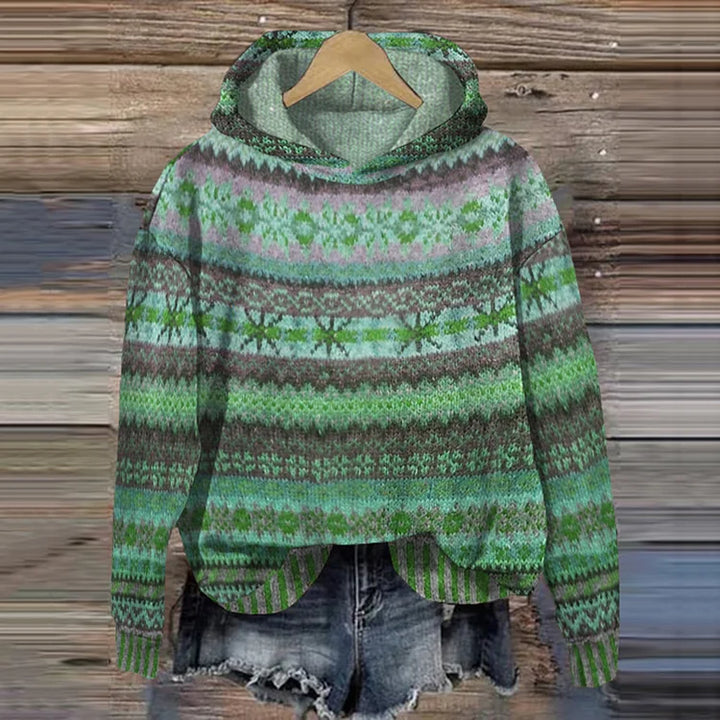 Anja™ - Przytulny Etniczny Sweter