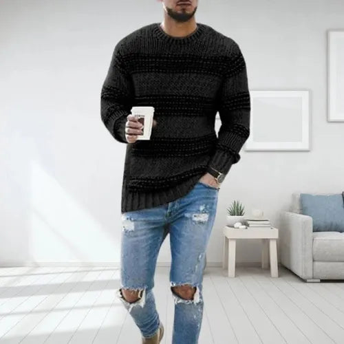 Jason| Premium Sweter Dzianinowy