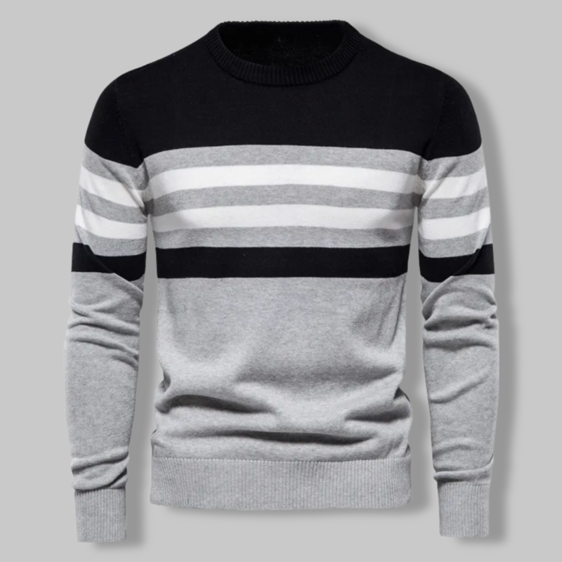 Chris | Sweter z okrągłym dekoltem