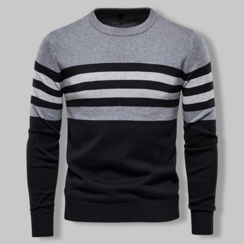 Chris | Sweter z okrągłym dekoltem