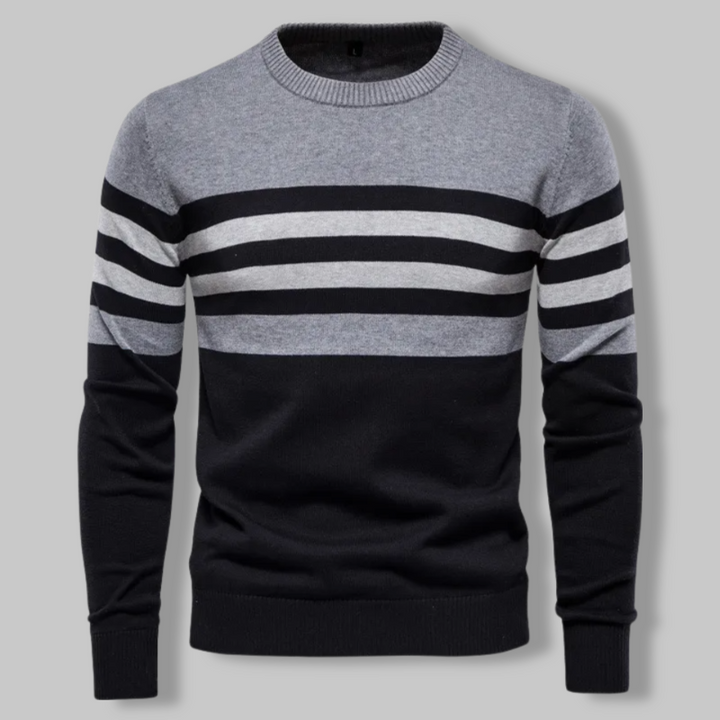 Chris | Sweter z okrągłym dekoltem