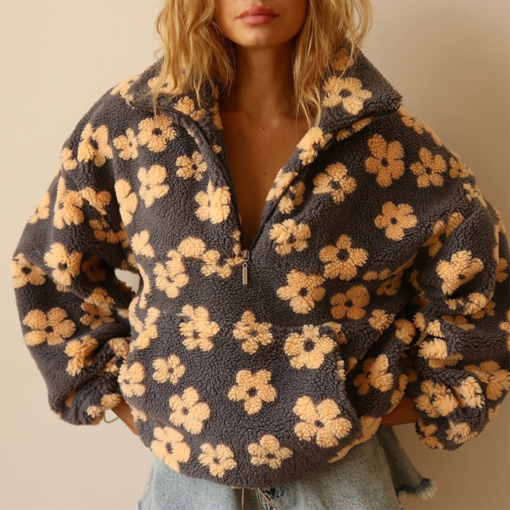 Daisy™ | Ciepła Bluza Polarowa Bloom