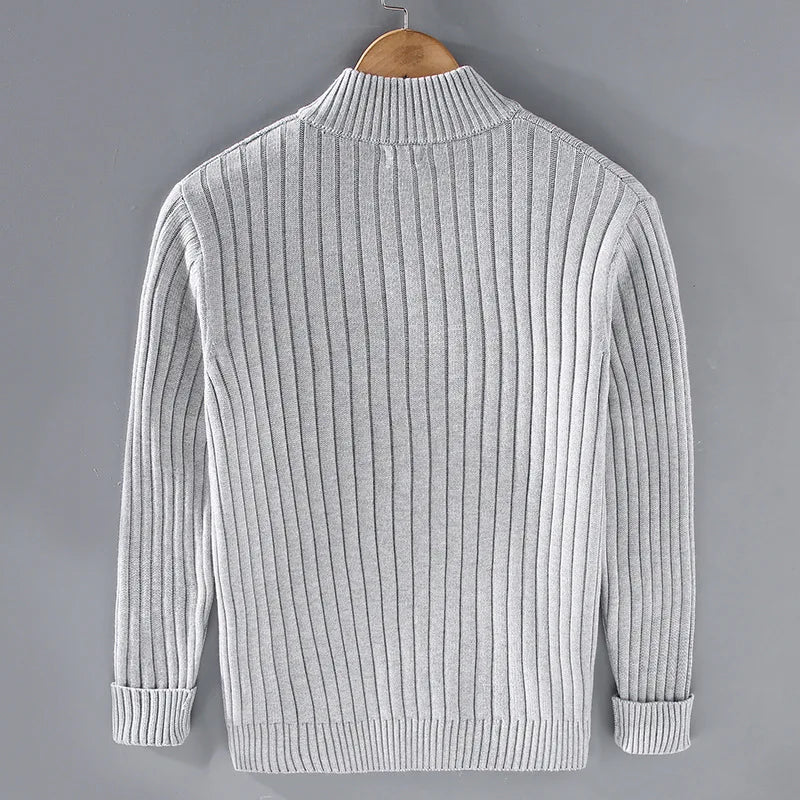 Massimo| Merino Zip Kardigan