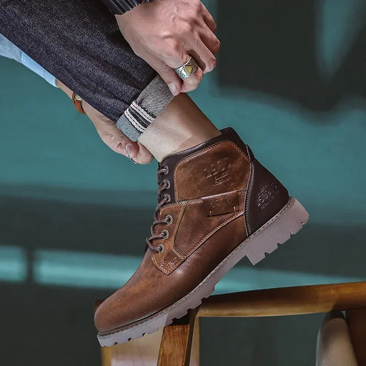 Parker | Skórzane Buty Męskie w Brytyjskim Stylu