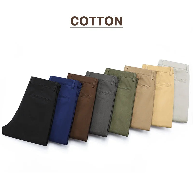 Max| 97% Bawełnowe Spodnie Khaki