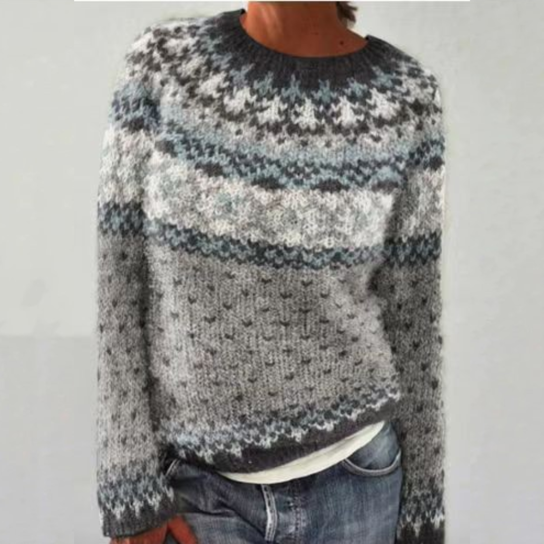 Silvia™ - Sweter Retro