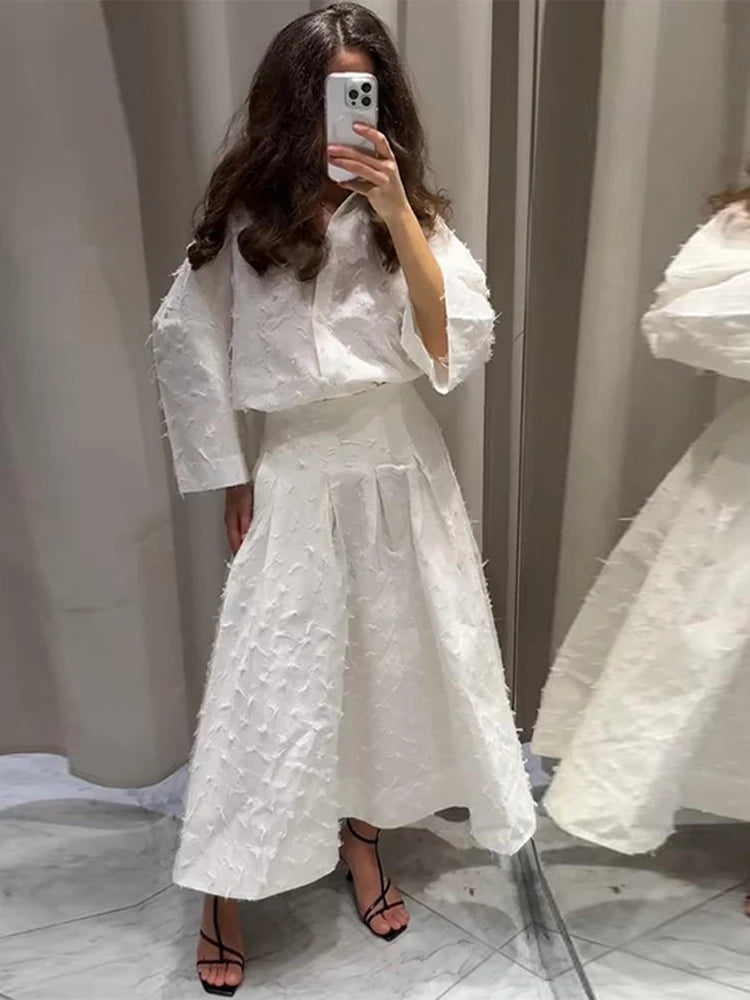 SUKIENKA JESIENNA W STYLU VINTAGE