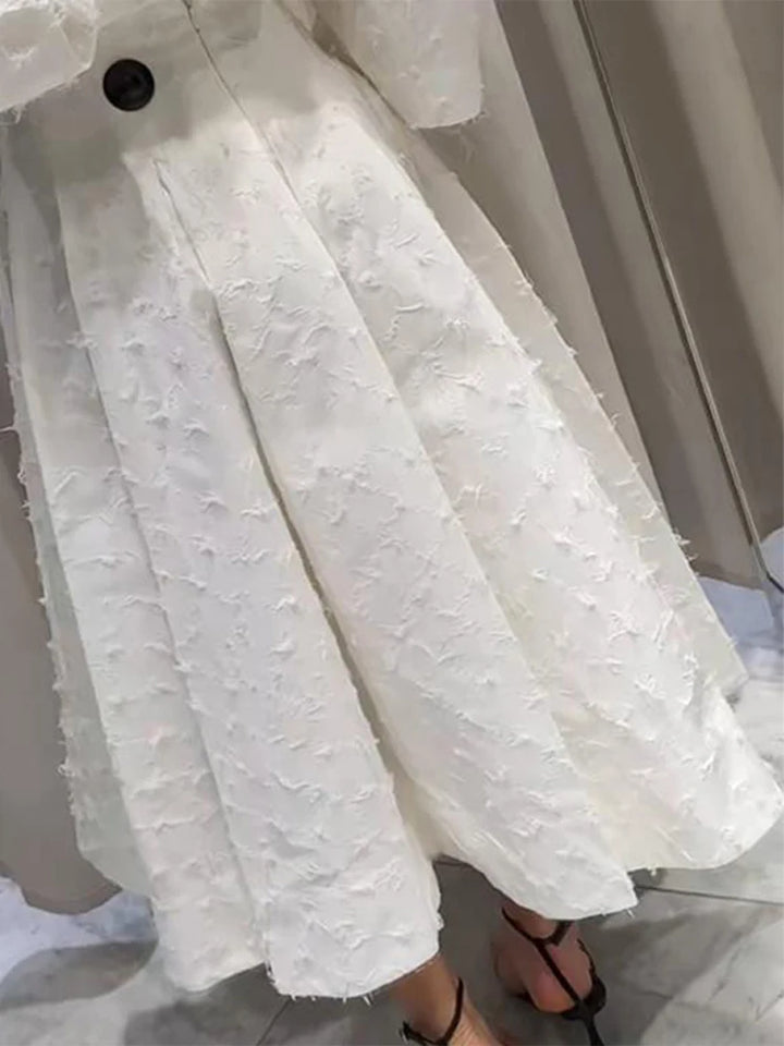 SUKIENKA JESIENNA W STYLU VINTAGE