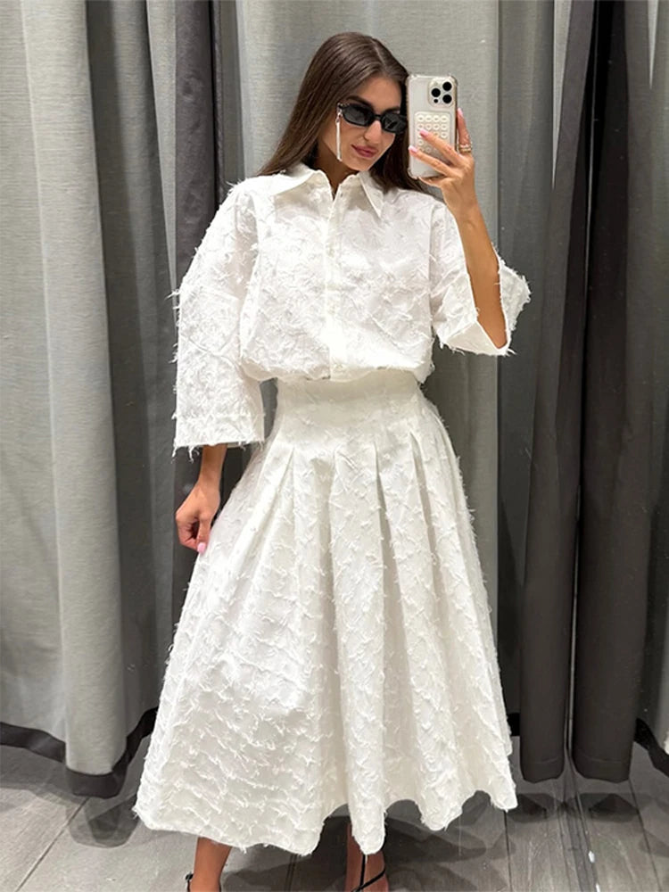 SUKIENKA JESIENNA W STYLU VINTAGE