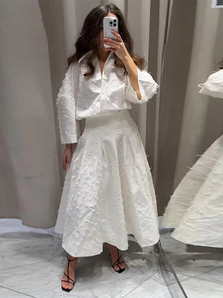 SUKIENKA JESIENNA W STYLU VINTAGE