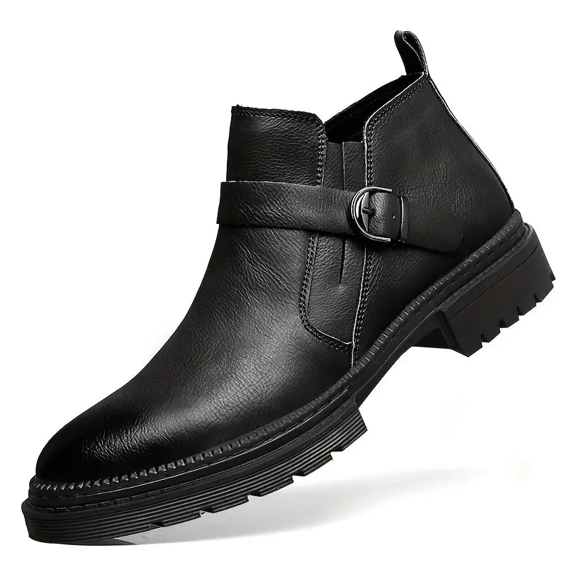Liam | Skórzane buty ranger dla mężczyzn
