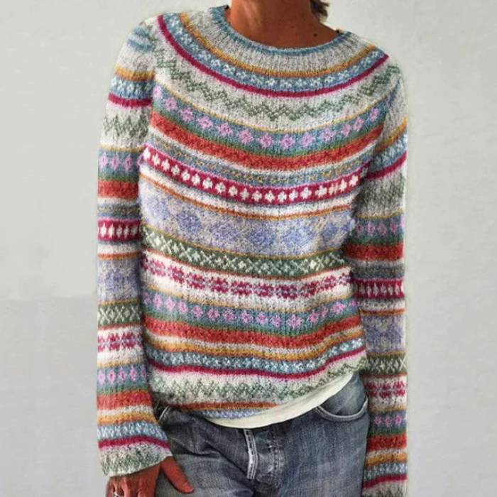 Lily™ - Stylowy Retro Sweter