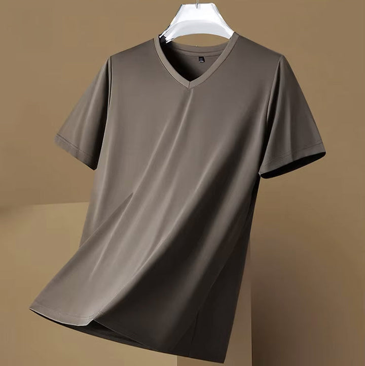 Carter | T-Shirt z dekoltem w serek