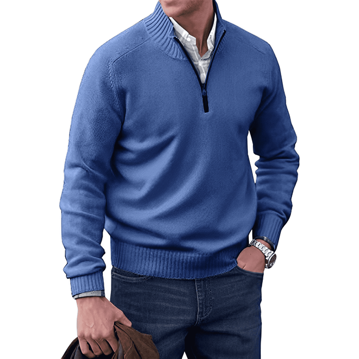 Nicolas | Elegancki Sweter na Zamek