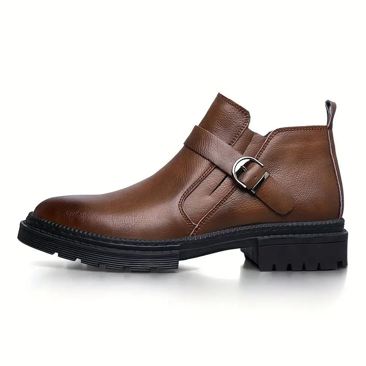 Liam | Skórzane buty ranger dla mężczyzn
