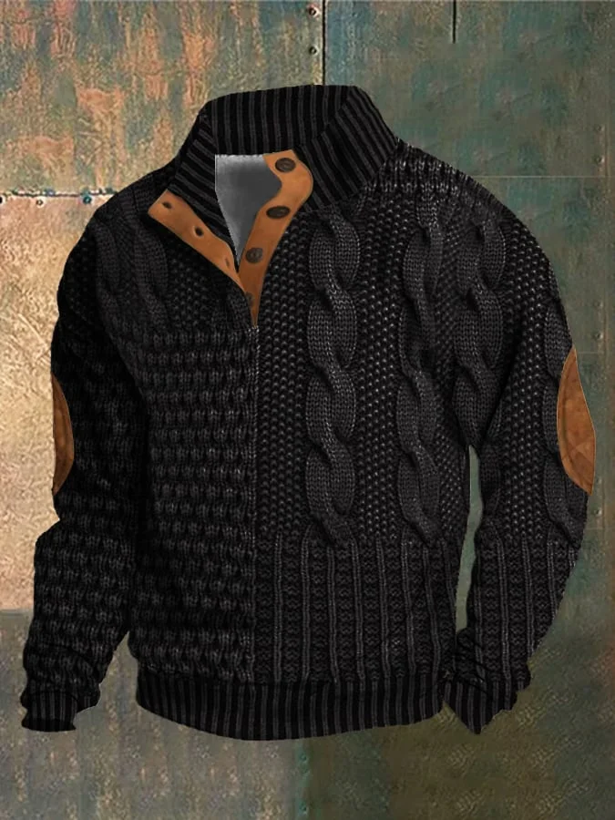 Jones | Sweter z golfem