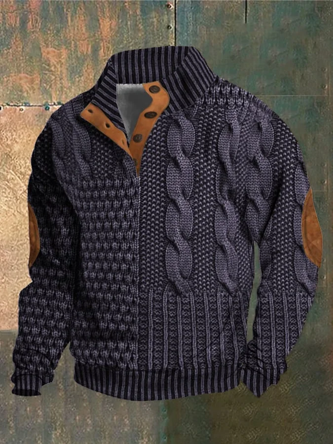 Jones | Sweter z golfem