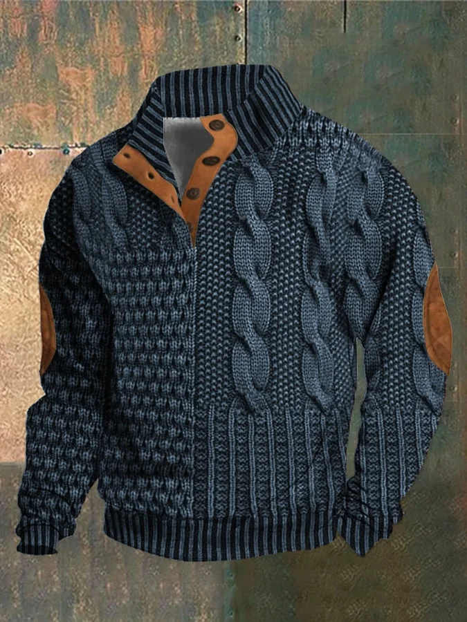 Jones | Sweter z golfem