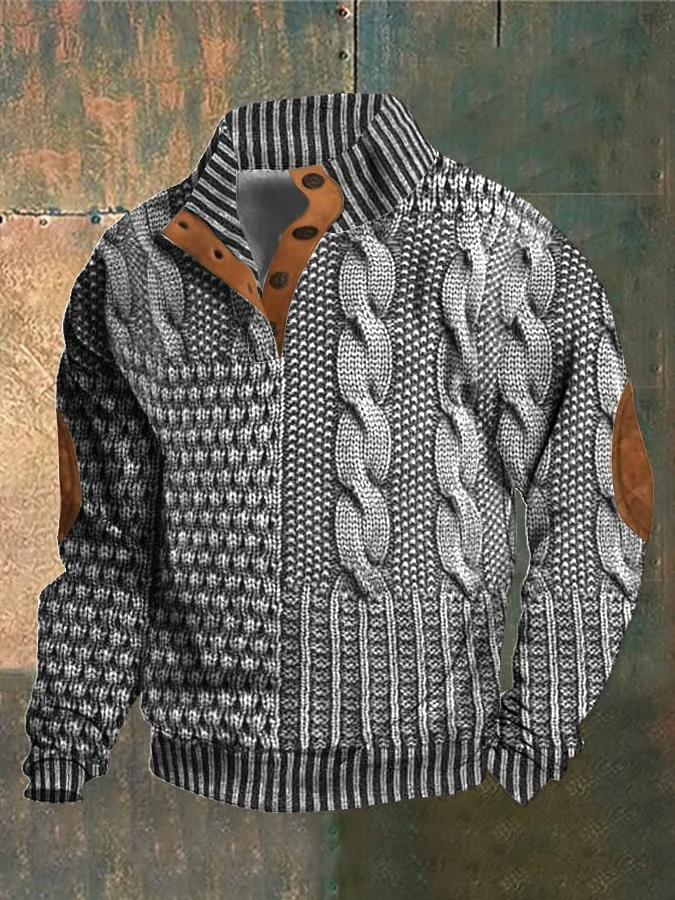 Jones | Sweter z golfem