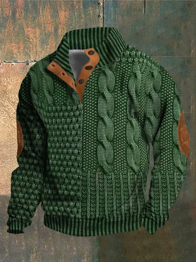 Jones | Sweter z golfem