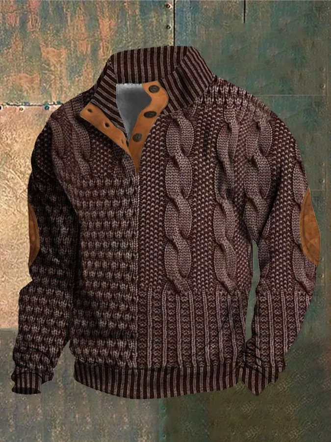Jones | Sweter z golfem