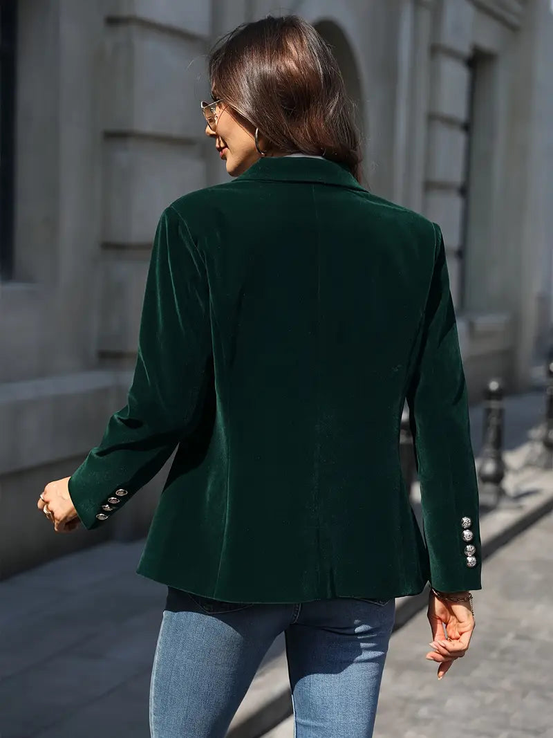 JULIS | ELEGANCKA marynarka z aksamitu