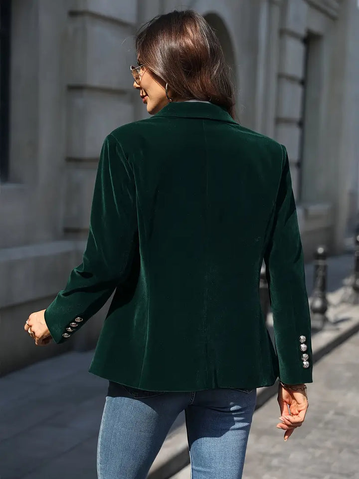 JULIS | ELEGANCKA marynarka z aksamitu