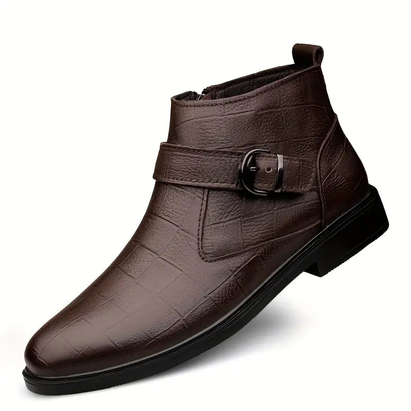 Jameson | Męskie skórzane buty ranger