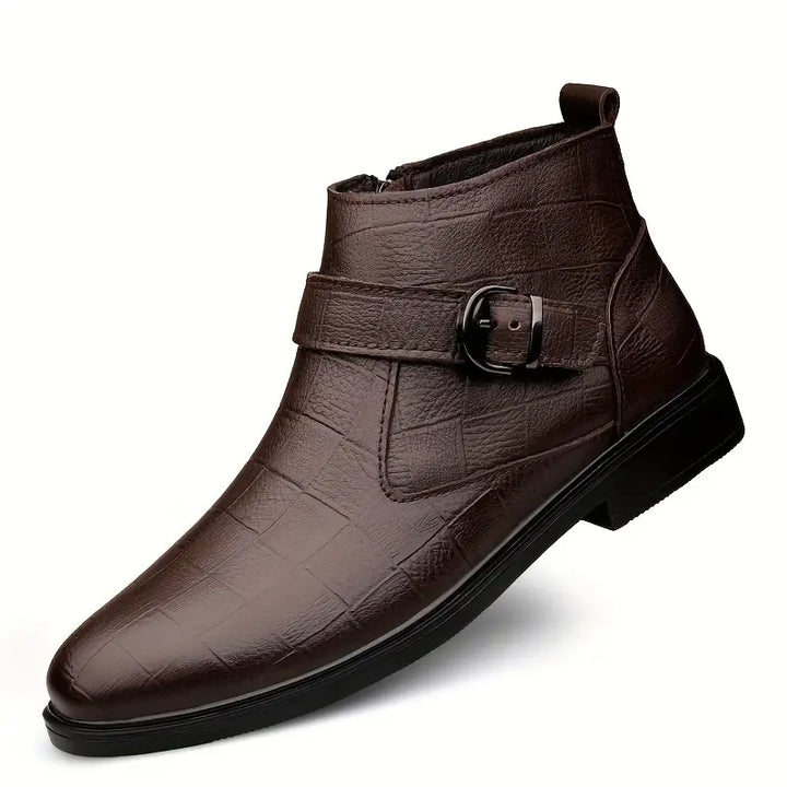 Jameson | Męskie skórzane buty ranger