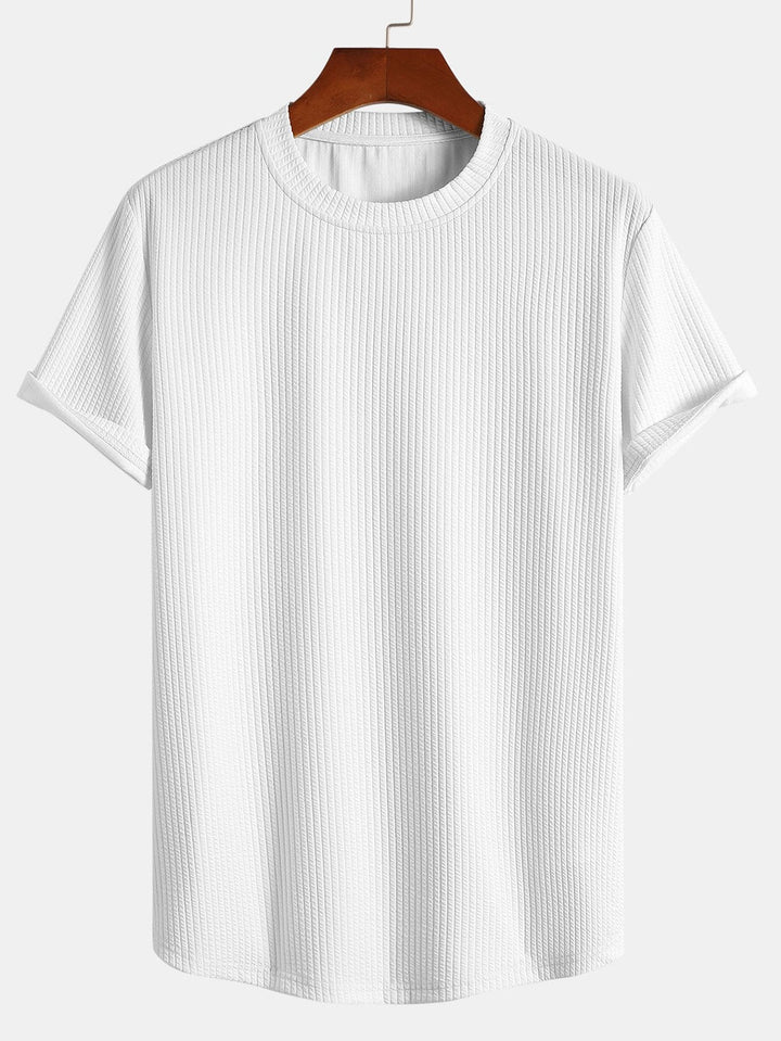 Koszulka Massimo Ribbed Muscle Fit