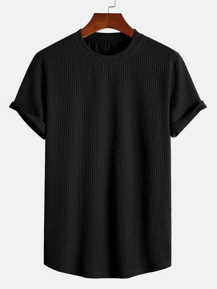 Koszulka Massimo Ribbed Muscle Fit