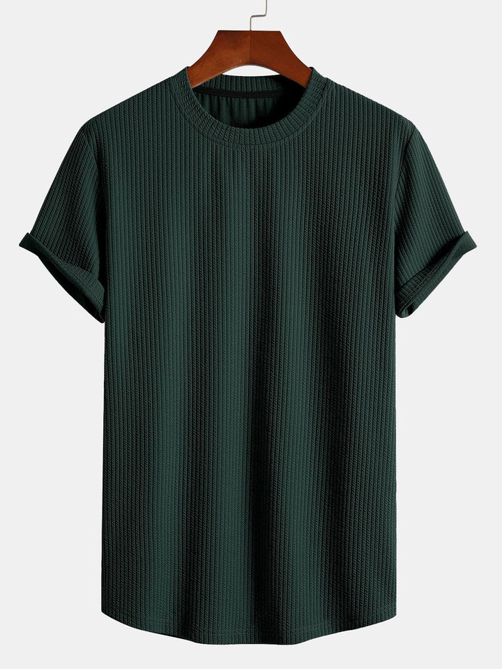 Koszulka Massimo Ribbed Muscle Fit