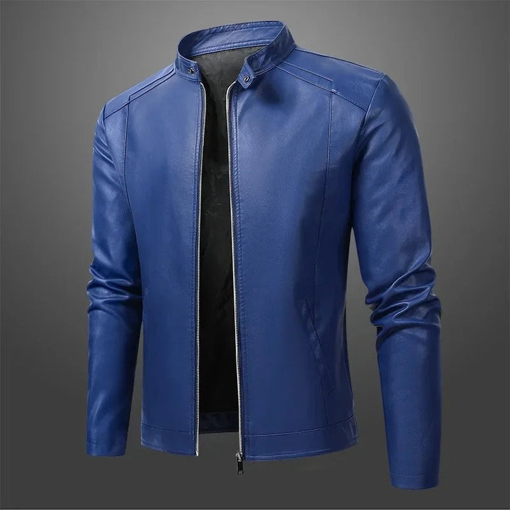 Patryk™ | Elegancka Skórzana Kurtka Motocyklowa