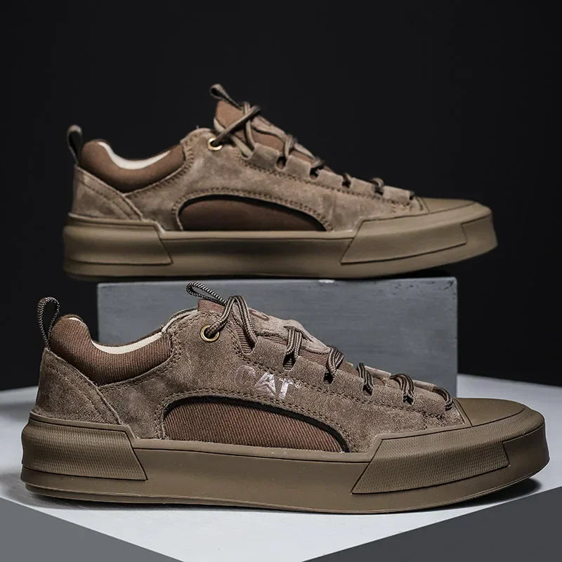 UrbanEdge - Skórzane sneakersy