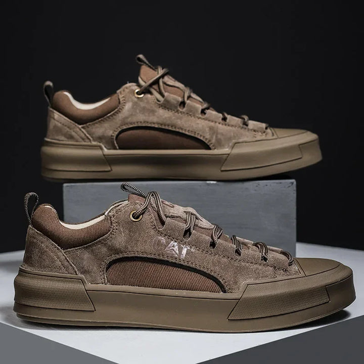 UrbanEdge - Skórzane sneakersy