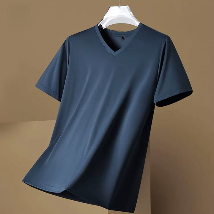 Carter | T-Shirt z dekoltem w serek