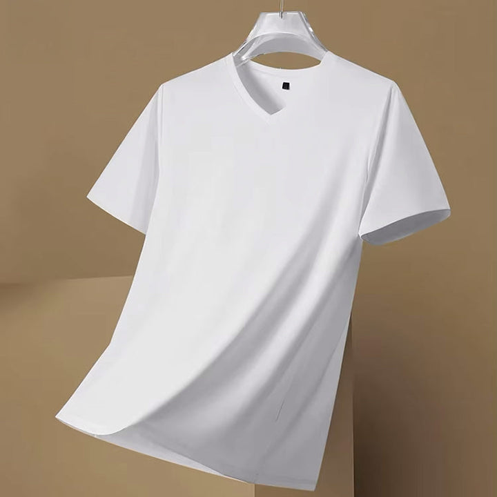Carter | T-Shirt z dekoltem w serek